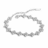 NiNice 316L Stainless Steel Bracelet Cubic Zirconia Exquisite Temperament Popular Fashion Simple Selection Jewelry Wholesale