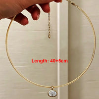 BXINY 2-4carat East West Oval Cut Moissanite Collar Choker Necklace S925 Silver Bezel Set Solitaire Diamond Pendant Gift Jewelry
