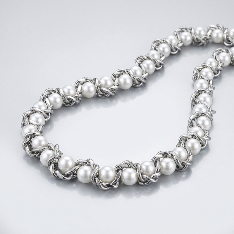 Collier chaîne cubaine épaisse – Acier inoxydable