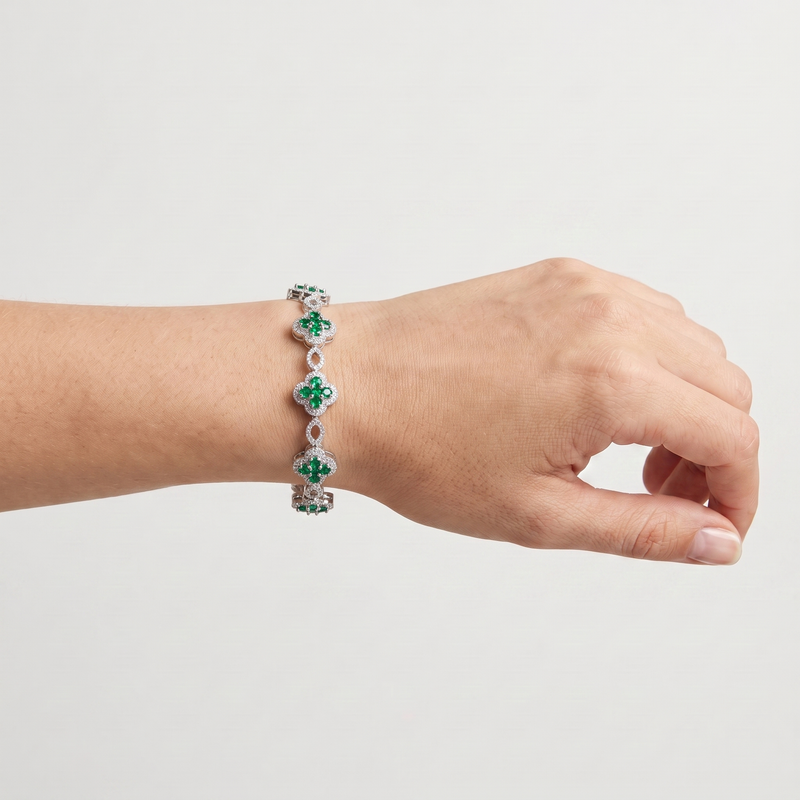 Belle Fleur Crystal Bracelet